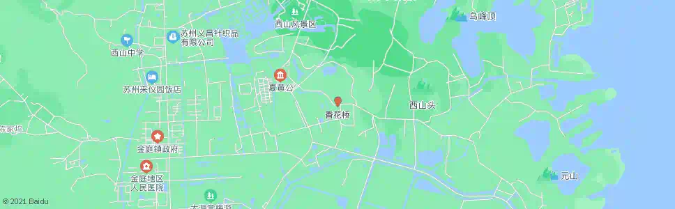 苏州香花村_公交站地图_苏州公交_妙搜公交查询2025