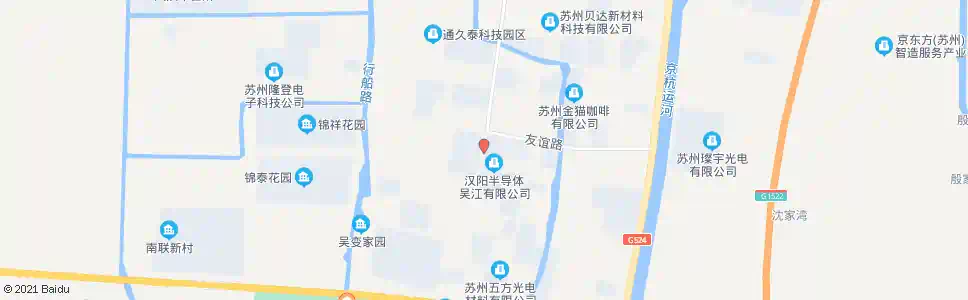 苏州汉阳半导体_公交站地图_苏州公交_妙搜公交查询2025