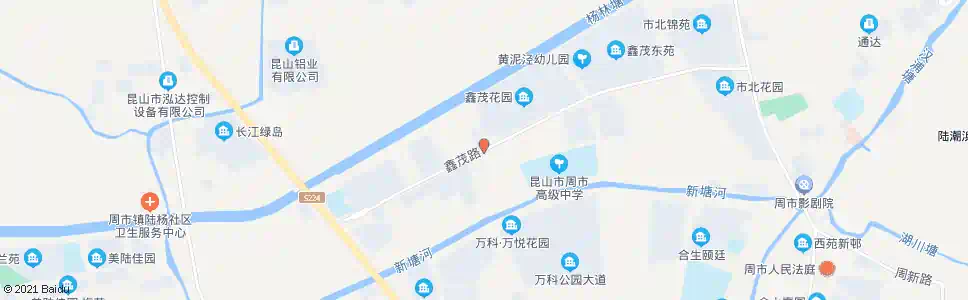 苏州鑫茂菜场_公交站地图_苏州公交_妙搜公交查询2025