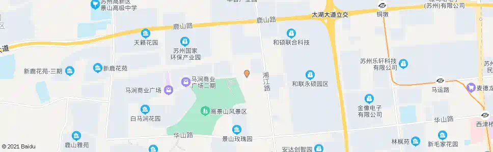 苏州高景山_公交站地图_苏州公交_妙搜公交查询2025