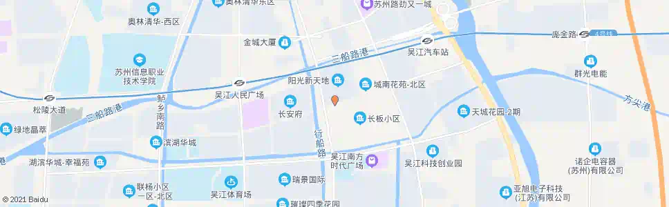苏州长板路临时站_公交站地图_苏州公交_妙搜公交查询2025