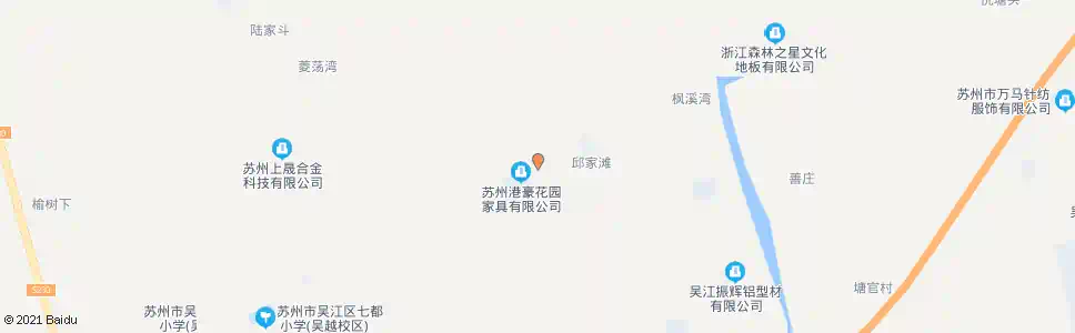 苏州邱家滩_公交站地图_苏州公交_妙搜公交查询2025