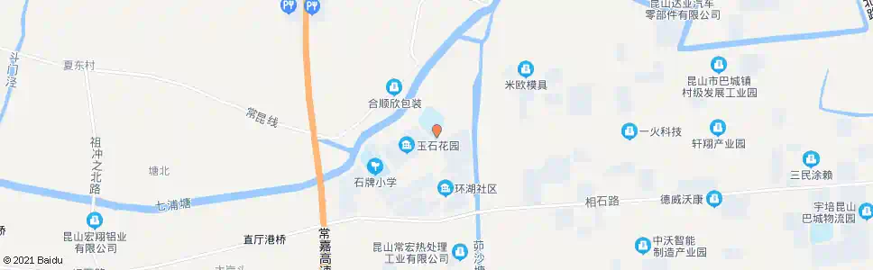苏州石牌中学_公交站地图_苏州公交_妙搜公交查询2025