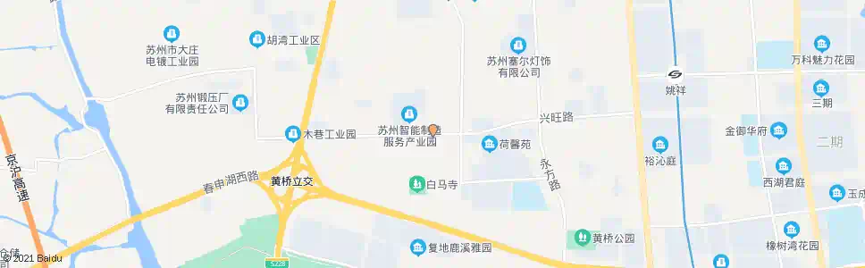苏州旺盛路苏埭路西_公交站地图_苏州公交_妙搜公交查询2025