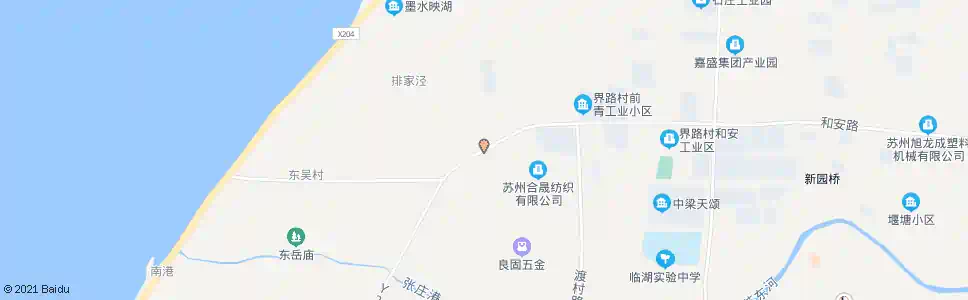 苏州界路村青年河桥_公交站地图_苏州公交_妙搜公交查询2025