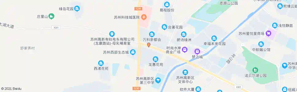 苏州下许_公交站地图_苏州公交_妙搜公交查询2025