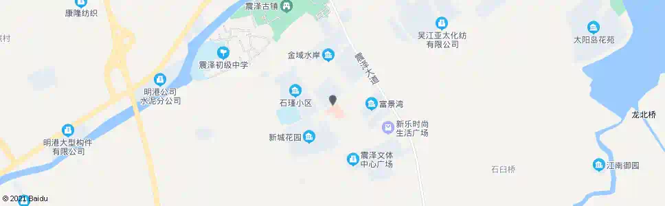 苏州震泽医院_公交站地图_苏州公交_妙搜公交查询2025