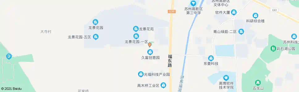 苏州龙景花园首末站_公交站地图_苏州公交_妙搜公交查询2025