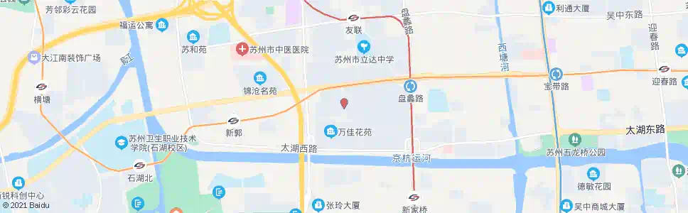 苏州四季晶华东_公交站地图_苏州公交_妙搜公交查询2025