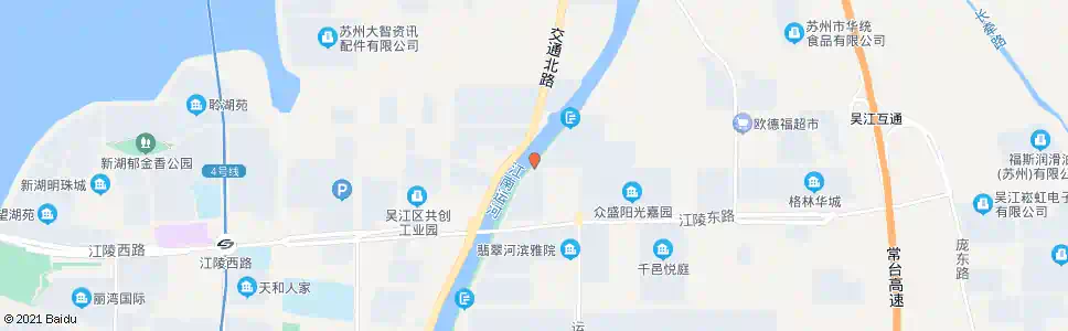 苏州淞兴路运河路口_公交站地图_苏州公交_妙搜公交查询2025