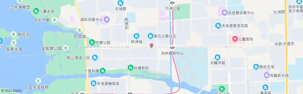 苏州澳韵花园北_公交站地图_苏州公交_妙搜公交查询2025