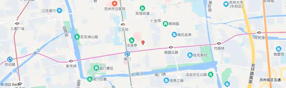 苏州乌鹊桥路_公交站地图_苏州公交_妙搜公交查询2025