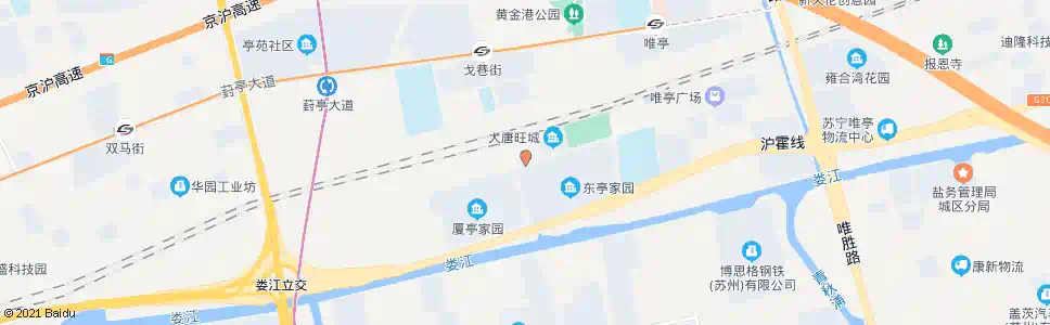 苏州厦亭家园北_公交站地图_苏州公交_妙搜公交查询2025