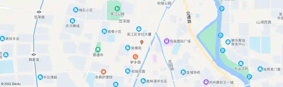 苏州鲈乡园_公交站地图_苏州公交_妙搜公交查询2025