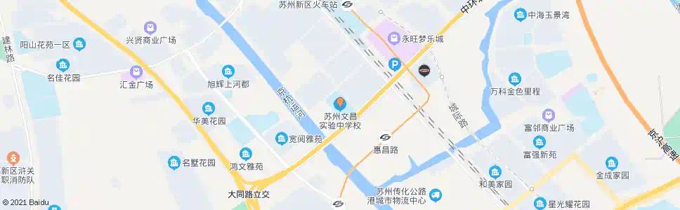 苏州文昌实验中学_公交站地图_苏州公交_妙搜公交查询2025