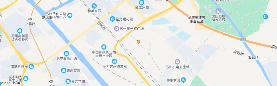 苏州虎池路长泾庙街西_公交站地图_苏州公交_妙搜公交查询2025