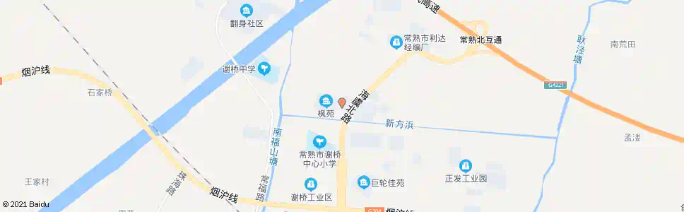 苏州东方红木谢桥转盘_公交站地图_苏州公交_妙搜公交查询2025