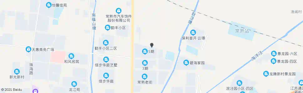 苏州常熟老街(碧海路)_公交站地图_苏州公交_妙搜公交查询2025