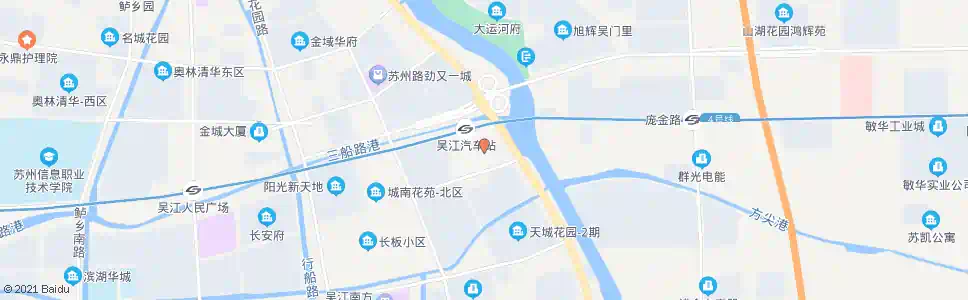 苏州吴江汽车站_公交站地图_苏州公交_妙搜公交查询2025
