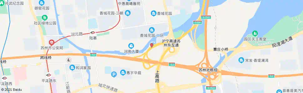 苏州潘级路_公交站地图_苏州公交_妙搜公交查询2025