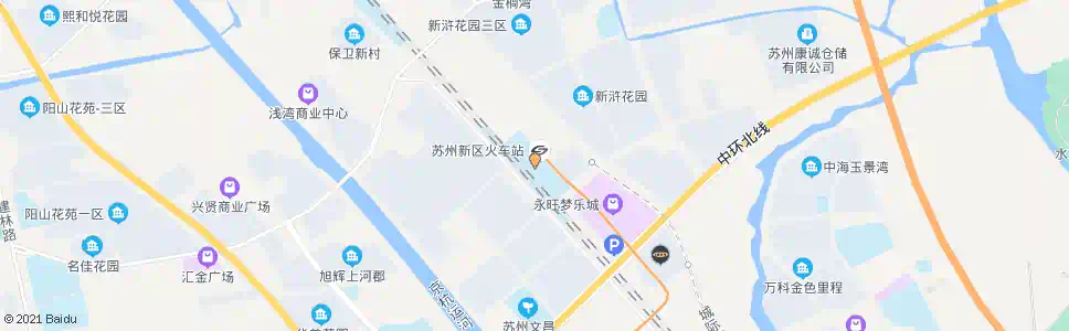苏州民人谷_公交站地图_苏州公交_妙搜公交查询2025