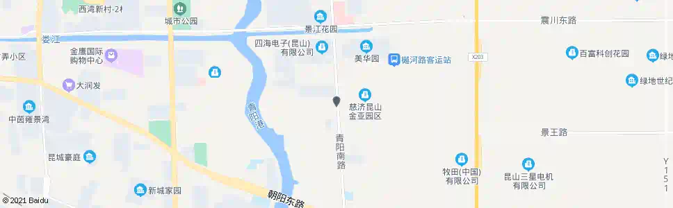 苏州青阳路景王路_公交站地图_苏州公交_妙搜公交查询2025