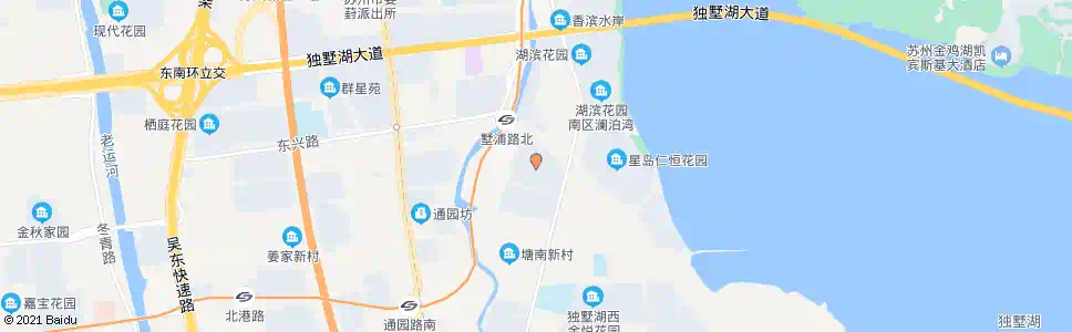 苏州鑫苑湖岸名家_公交站地图_苏州公交_妙搜公交查询2025