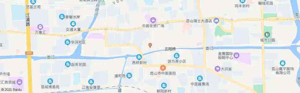 苏州中山路震川路_公交站地图_苏州公交_妙搜公交查询2025