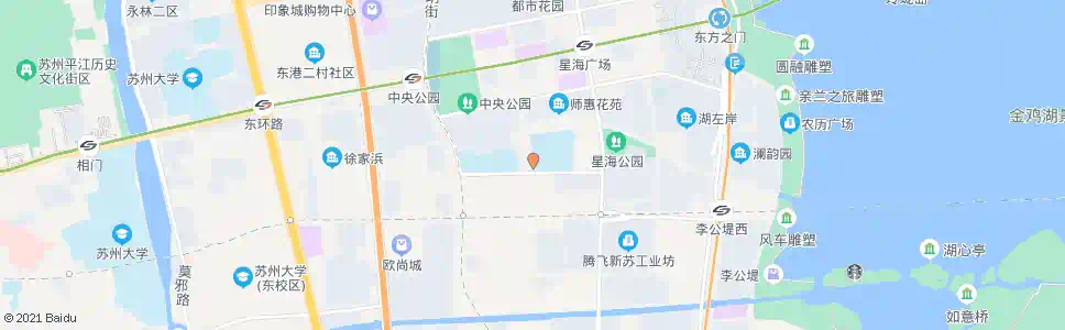 苏州星都街_公交站地图_苏州公交_妙搜公交查询2025