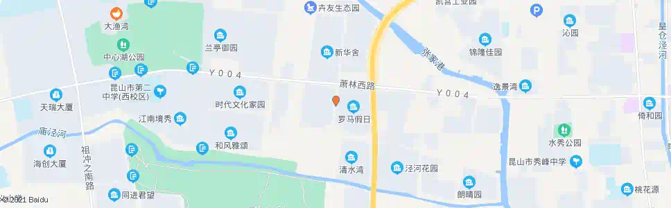 苏州虹祺路花园路北_公交站地图_苏州公交_妙搜公交查询2025