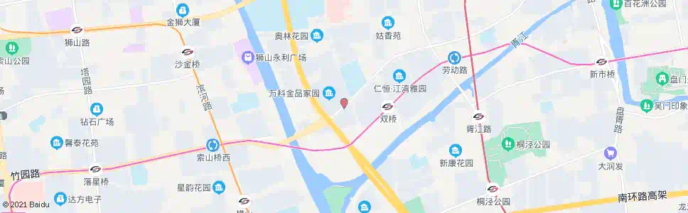 苏州蒲田路四方街东_公交站地图_苏州公交_妙搜公交查询2025