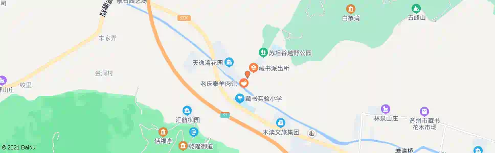 苏州藏书派出所_公交站地图_苏州公交_妙搜公交查询2025
