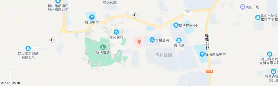 苏州锦溪人民医院_公交站地图_苏州公交_妙搜公交查询2025