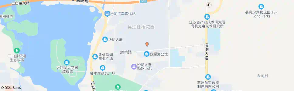 苏州明丰环湖花园_公交站地图_苏州公交_妙搜公交查询2025