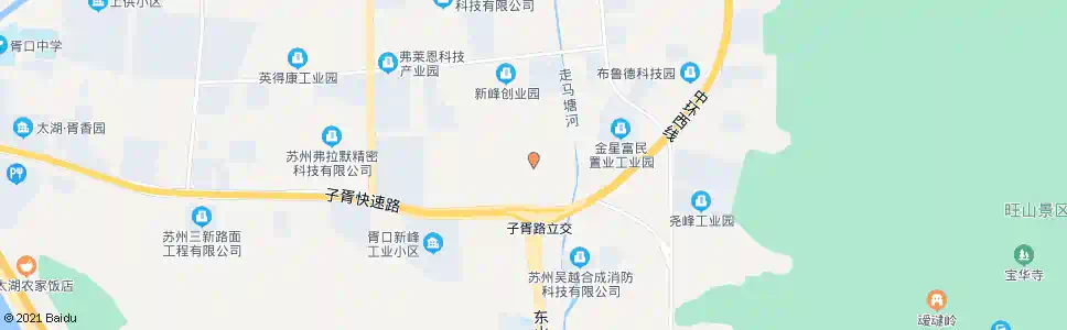 苏州皋峰路子胥路北_公交站地图_苏州公交_妙搜公交查询2025