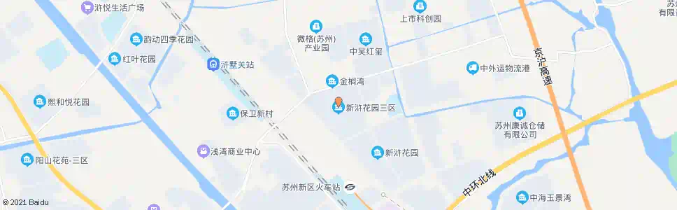 苏州浒新路_公交站地图_苏州公交_妙搜公交查询2025