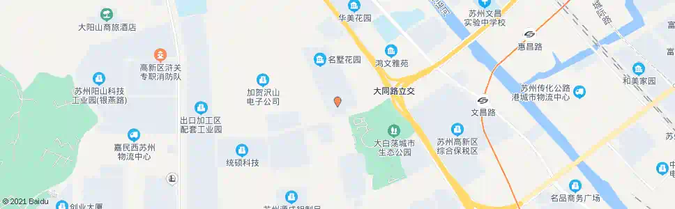 苏州新区出口加工区_公交站地图_苏州公交_妙搜公交查询2025