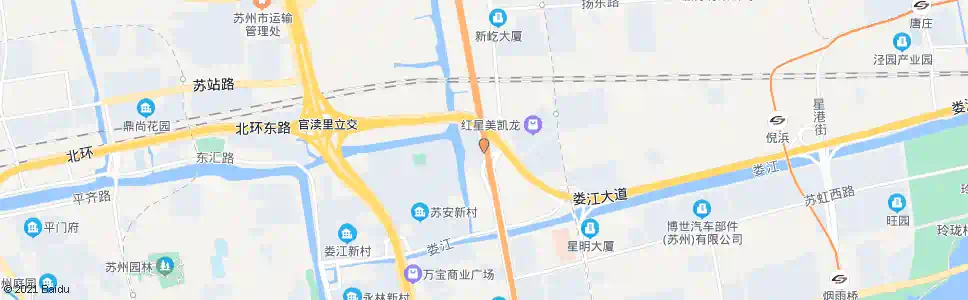 苏州新苏苑_公交站地图_苏州公交_妙搜公交查询2025