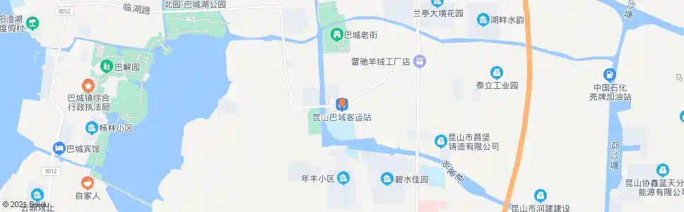苏州巴城汽车站_公交站地图_苏州公交_妙搜公交查询2025