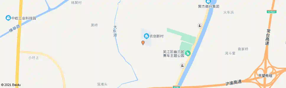 苏州农创社区_公交站地图_苏州公交_妙搜公交查询2025