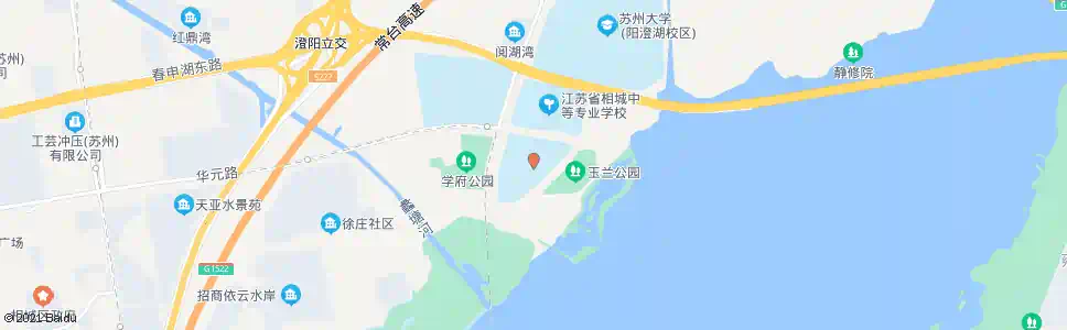 苏州陆慕高级中学北_公交站地图_苏州公交_妙搜公交查询2025