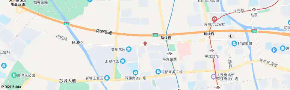 苏州平海路首末站南_公交站地图_苏州公交_妙搜公交查询2025