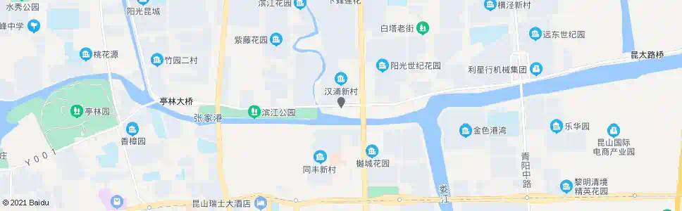苏州汉浦新村_公交站地图_苏州公交_妙搜公交查询2025