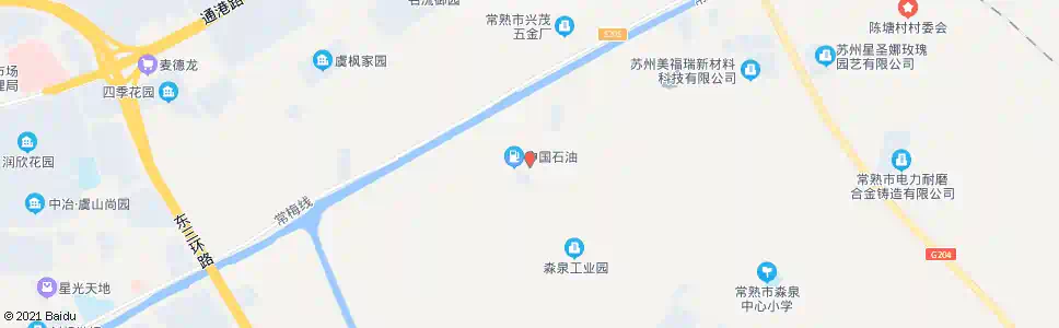 苏州淼泉加油站_公交站地图_苏州公交_妙搜公交查询2025