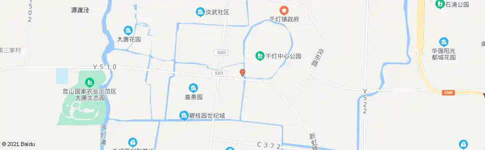 苏州清华晶蓝_公交站地图_苏州公交_妙搜公交查询2025