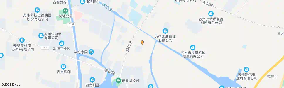 苏州鹤龄堂_公交站地图_苏州公交_妙搜公交查询2025