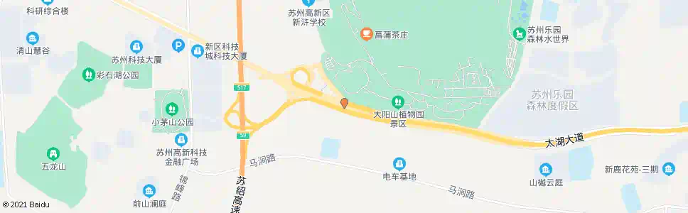 苏州西庄路_公交站地图_苏州公交_妙搜公交查询2025