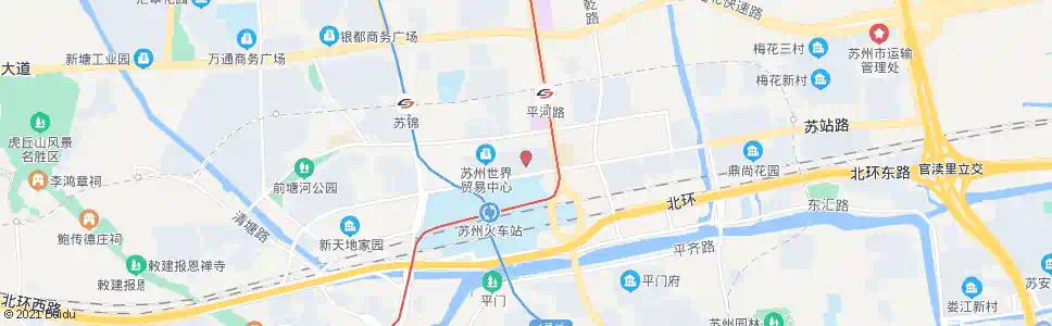 苏州港龙喜临门_公交站地图_苏州公交_妙搜公交查询2025
