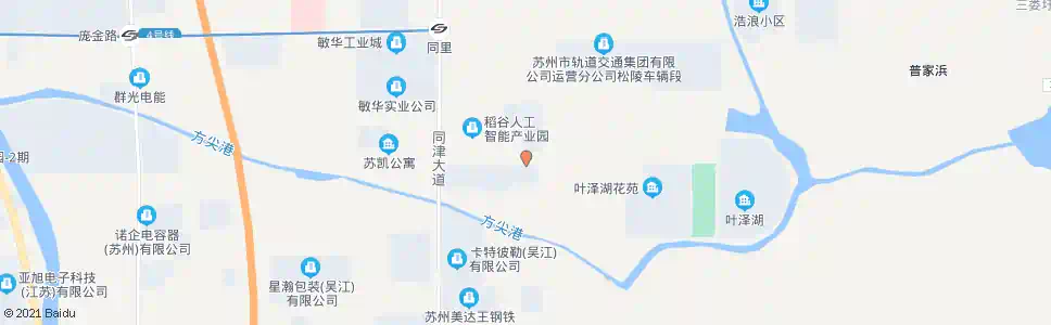 苏州方尖港_公交站地图_苏州公交_妙搜公交查询2025