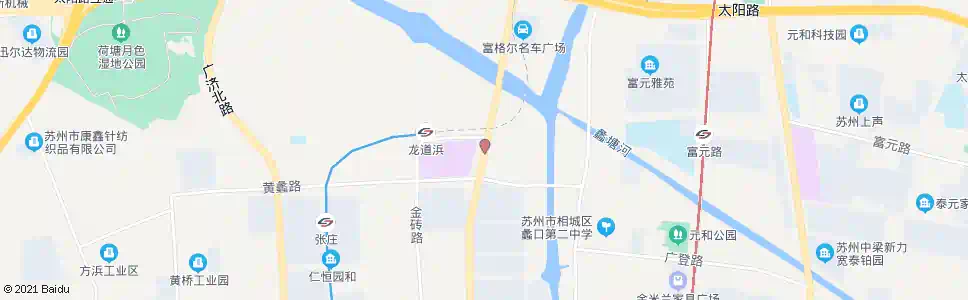 苏州龙道浜东_公交站地图_苏州公交_妙搜公交查询2025